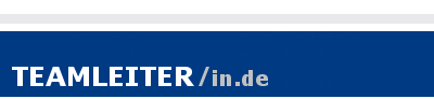 Teamleiter/in.de
